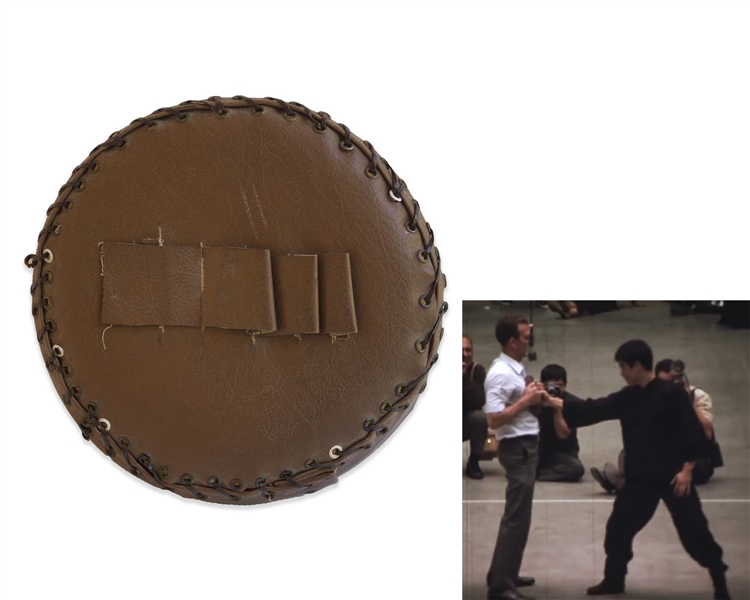 Bruce Lee Owned & Used Focus Pad -- From the Estate of Lee's Protege Herb Jackson, Who Designed the Piece for Lee to Use